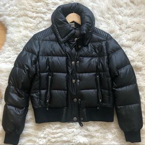 Coach down puffer bomber
